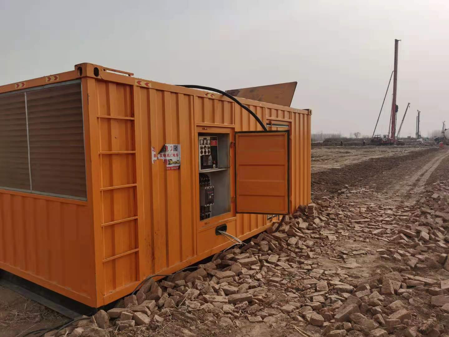 宁夏发电车租赁-柴油发电机组的安装须知