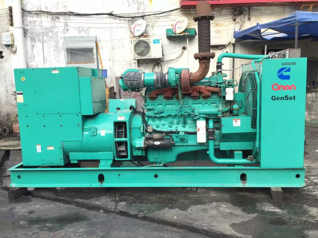 宁夏租赁发电机-柴油发电机不正常冒烟的原因